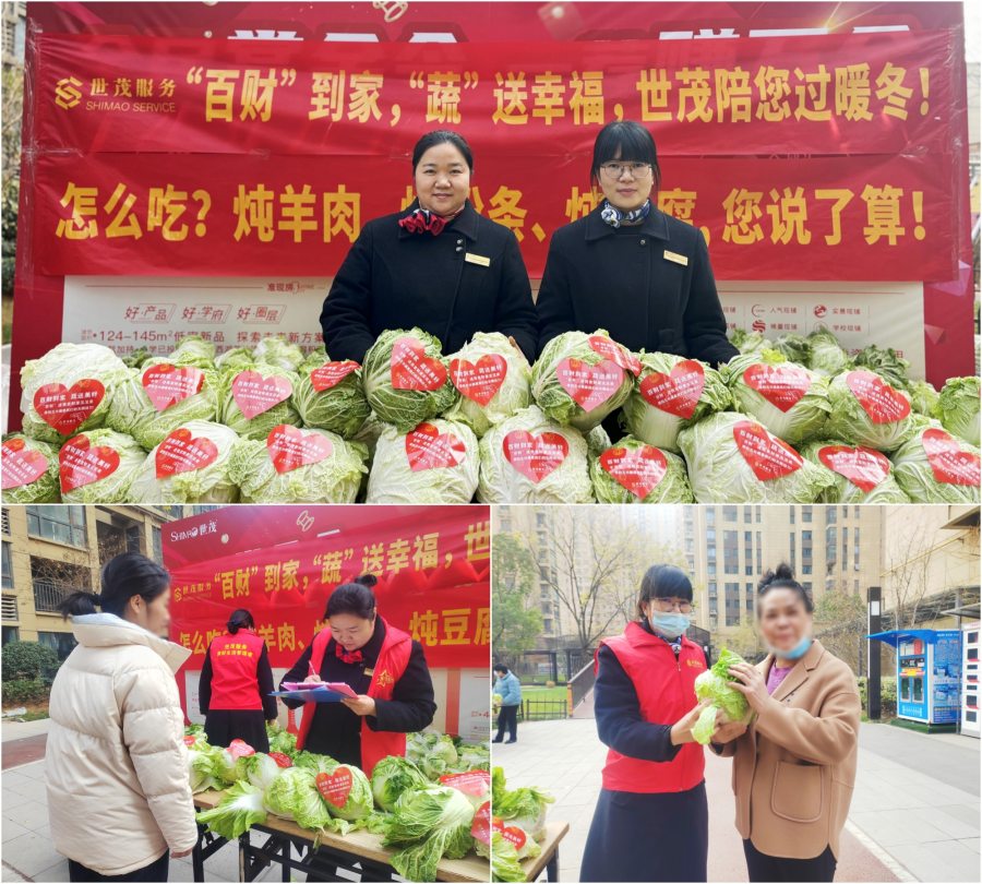 除雪更添暖！世茂服务郑州助农采购4000斤蔬菜送业主过暖冬_中国网地产
